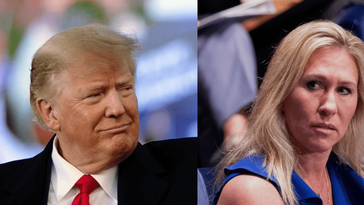 Trump Comes To QAnon Rep's Defense Amid Effort To Remove Her From Ballot