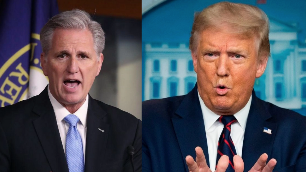 Audio Of McCarthy Saying He'd Ask Trump To Resign Right After Jan 6 Leaks Hours After He Denied It