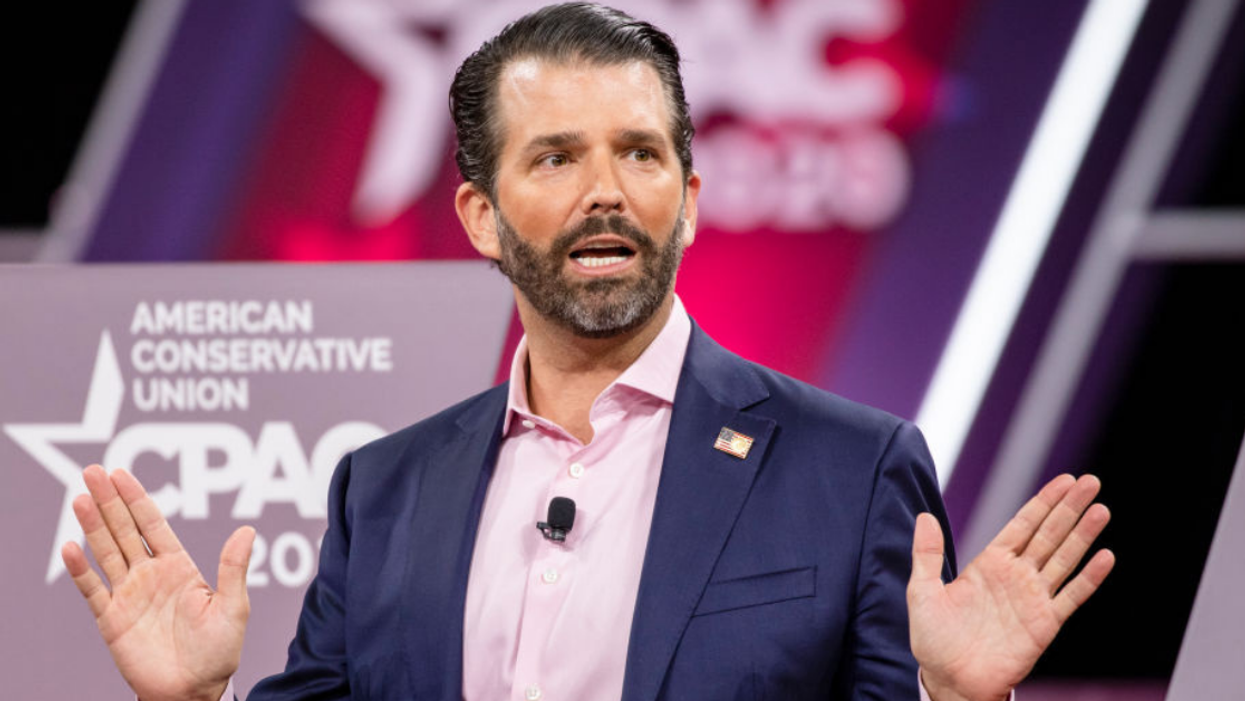 Don Jr. Explains The One Reason He'll Keep Wearing Masks When He Travels—And The Internet Is Rolling Its Eyes