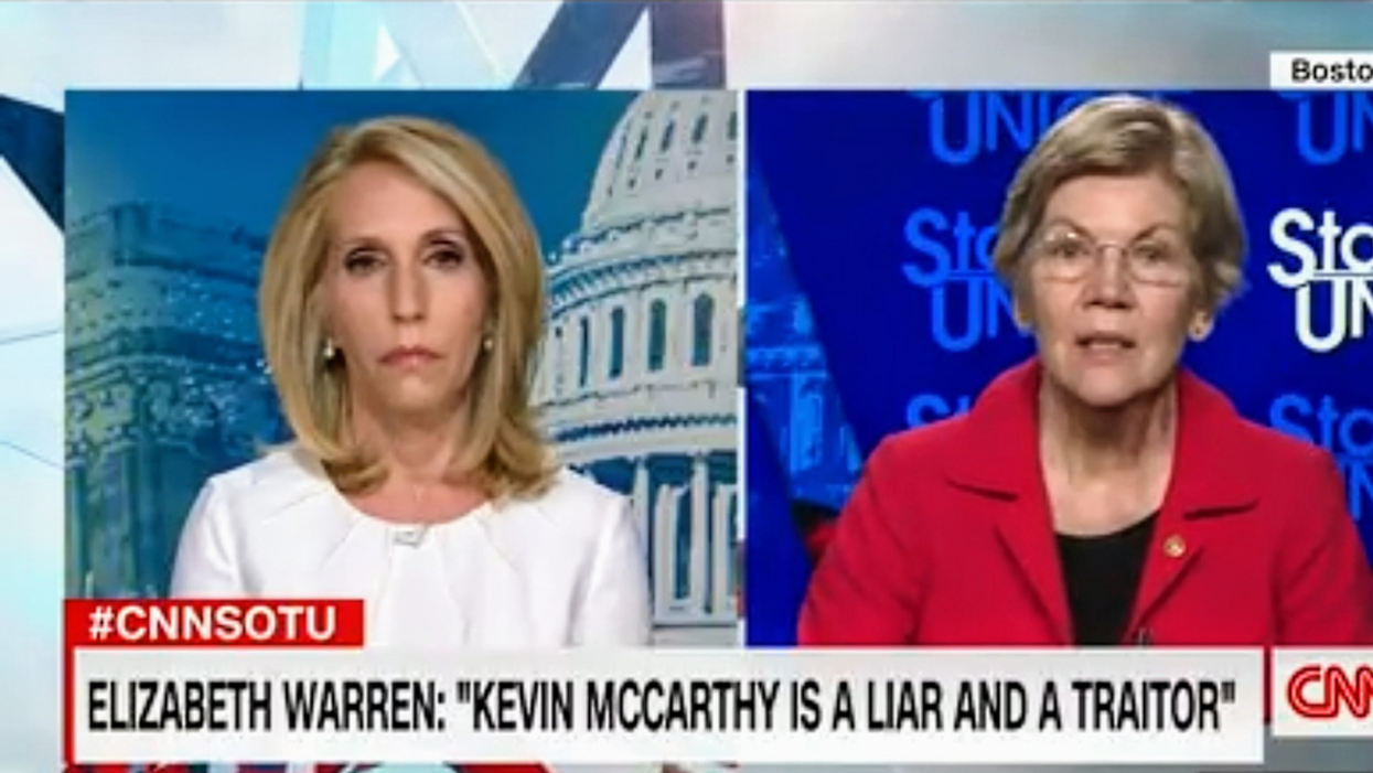 Elizabeth Warren Slams Kevin McCarthy As A 'Liar And A Traitor' In Blunt Interview