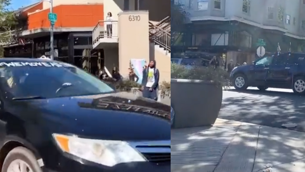 'People's Convoy' Truckers Rage After Getting Pelted With Eggs By Bay Area Teens In Viral Videos