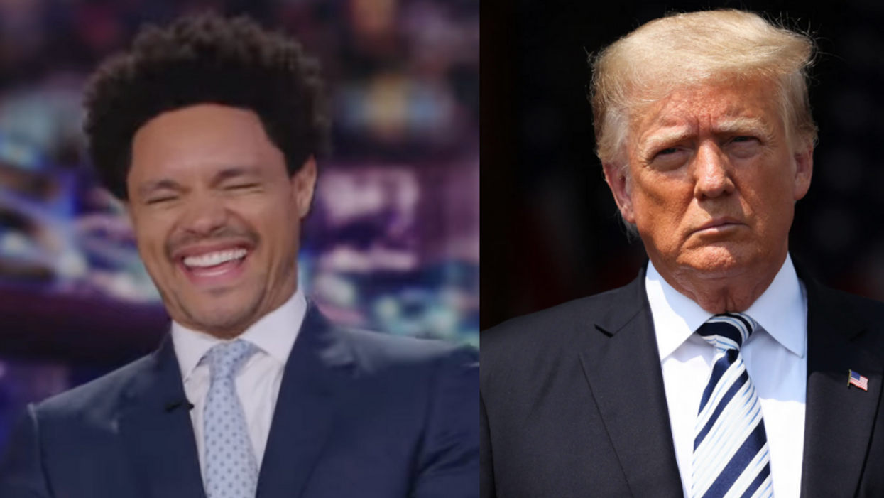 Trevor Noah Has A Field Day After Trump Awkwardly Flubs The Name Of His Own Social Media App