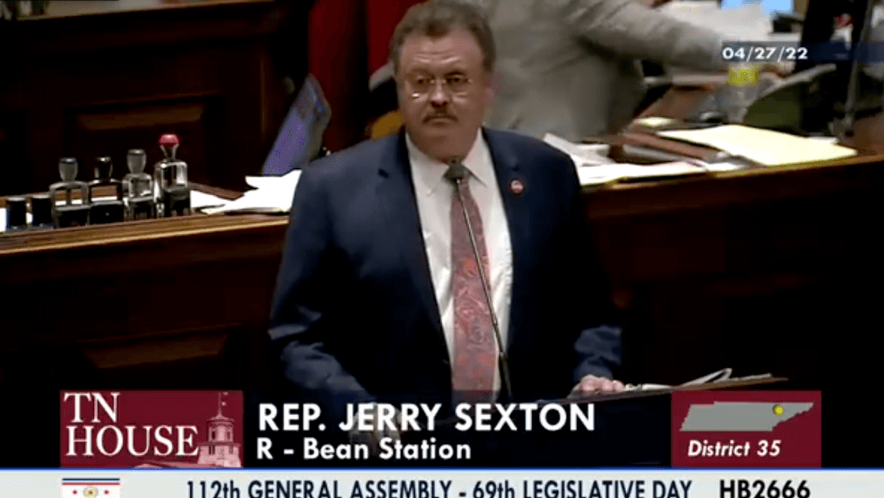 GOP Tennessee Lawmaker Slammed After Admitting He'd 'Burn' Library Books He Found 'Obscene'