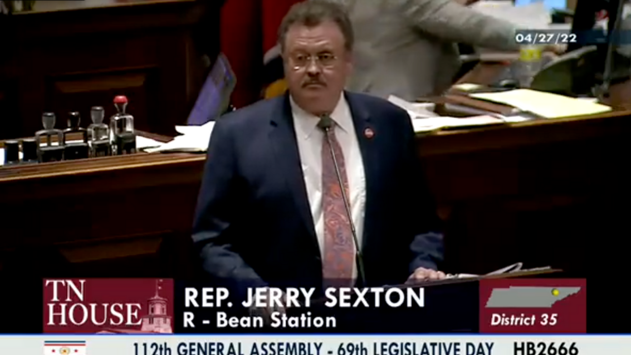 GOP Tennessee Lawmaker Slammed After Admitting He'd 'Burn' Library Books He Found 'Obscene'