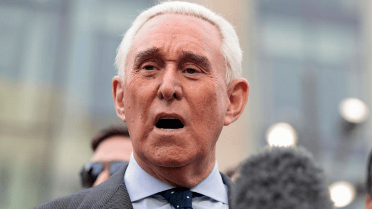 Roger Stone Claims 'Satanic Portal' Hovers Over White House—And Has Pictures To Prove It