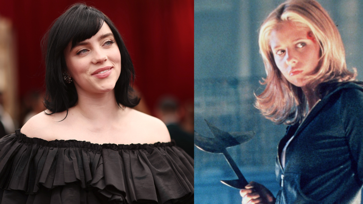 Billie Eilish Revealed Her Childhood Crush Was Buffy—And Sarah Michelle Gellar's Response Is Classic