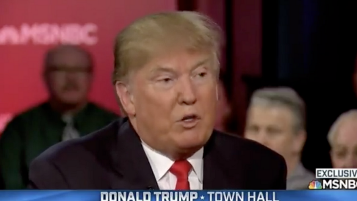 2016 Clip Of Trump Saying There Must Be 'Punishment' For Women Who Get Abortions Resurfaces