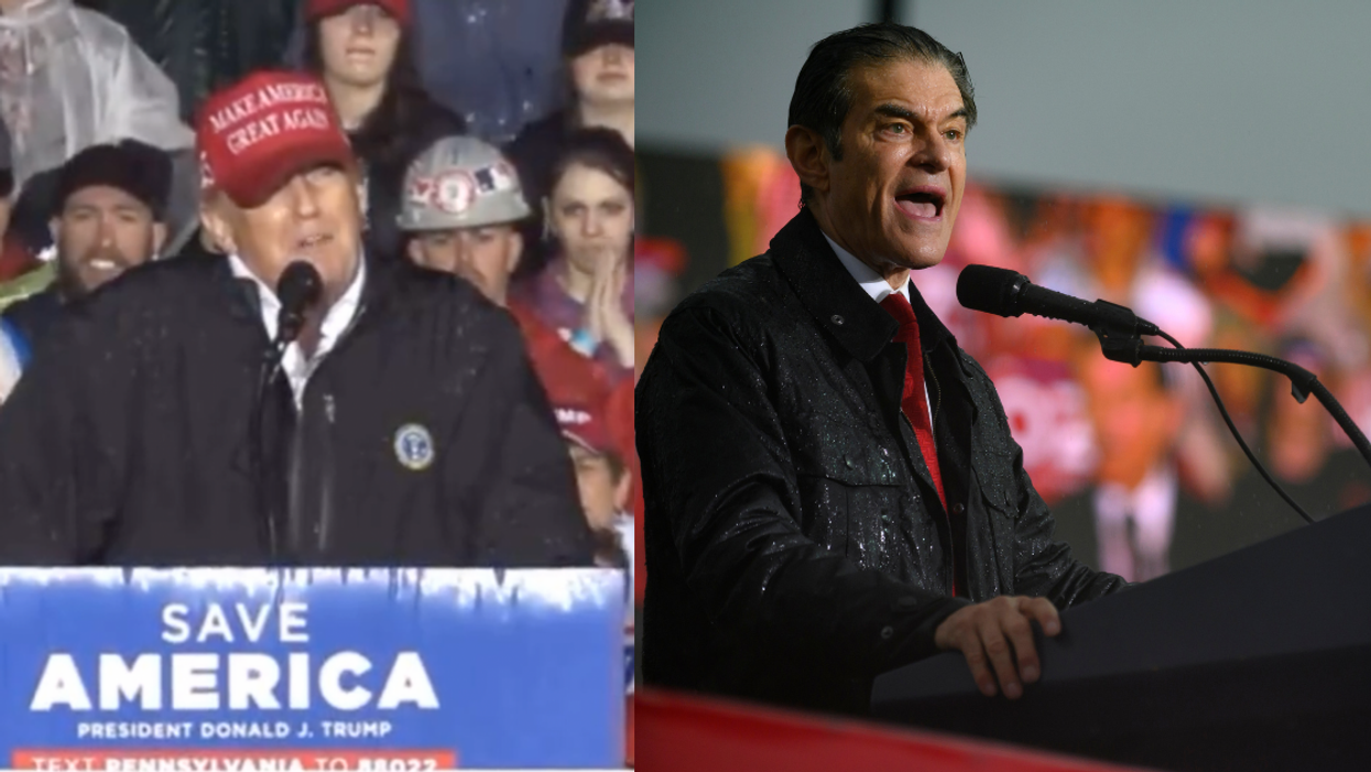 PA MAGA Crowd Boos After Trump Tells Them They Need To Secure 'Massive Victory' For Dr. Oz