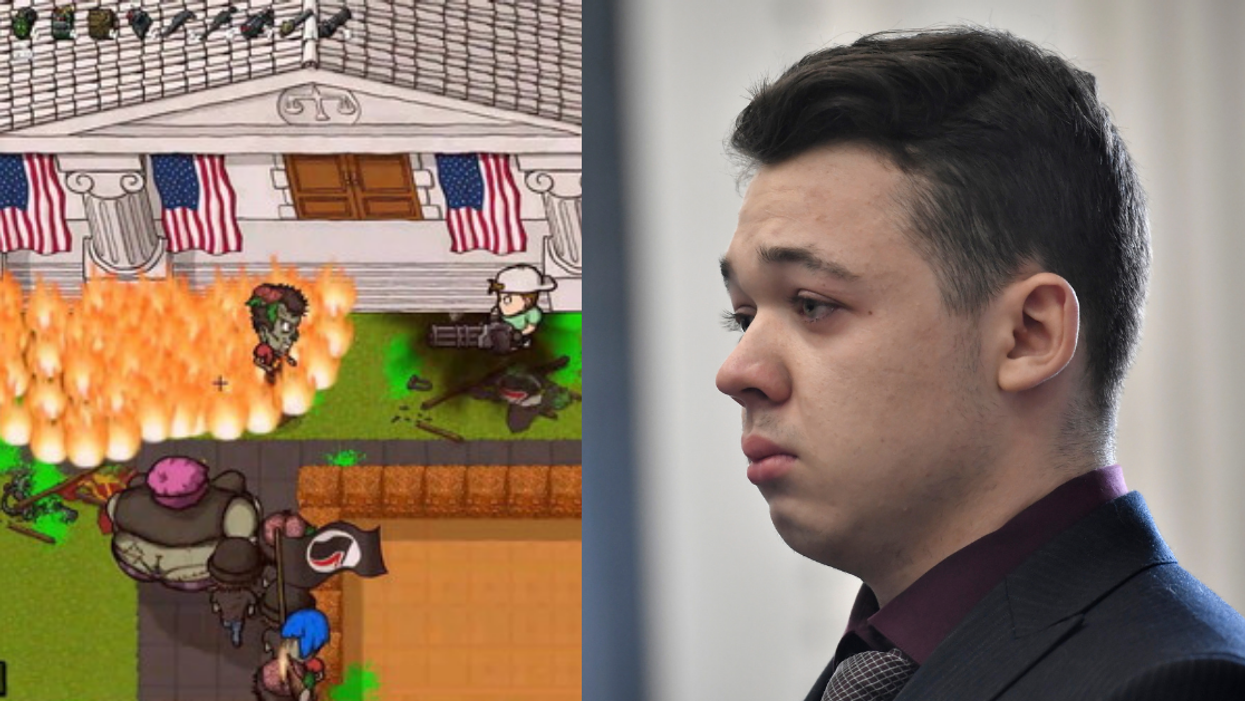 Far-Right Video Game Where You Play As Kyle Rittenhouse Shooting 'Zombie' Protesters Sparks Outrage