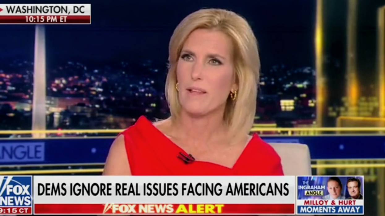 Ingraham Gets Brutal Reminder After Wondering 'Why Didn’t We Have Hoarding During' Trump?