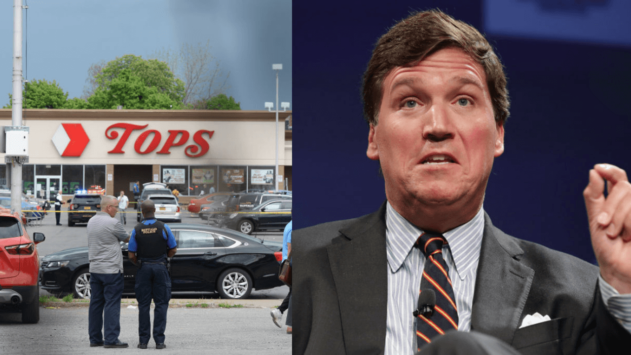 Buffalo Shooter Subscribed To Racist 'Great Replacement' Theory Touted By Tucker Carlson