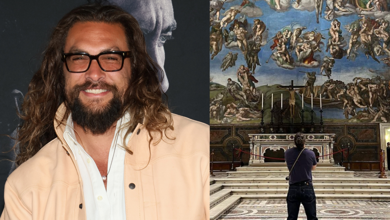 Jason Momoa Offers Shirtless Apology After He's Criticized For Instagram Photos Inside Sistine Chapel