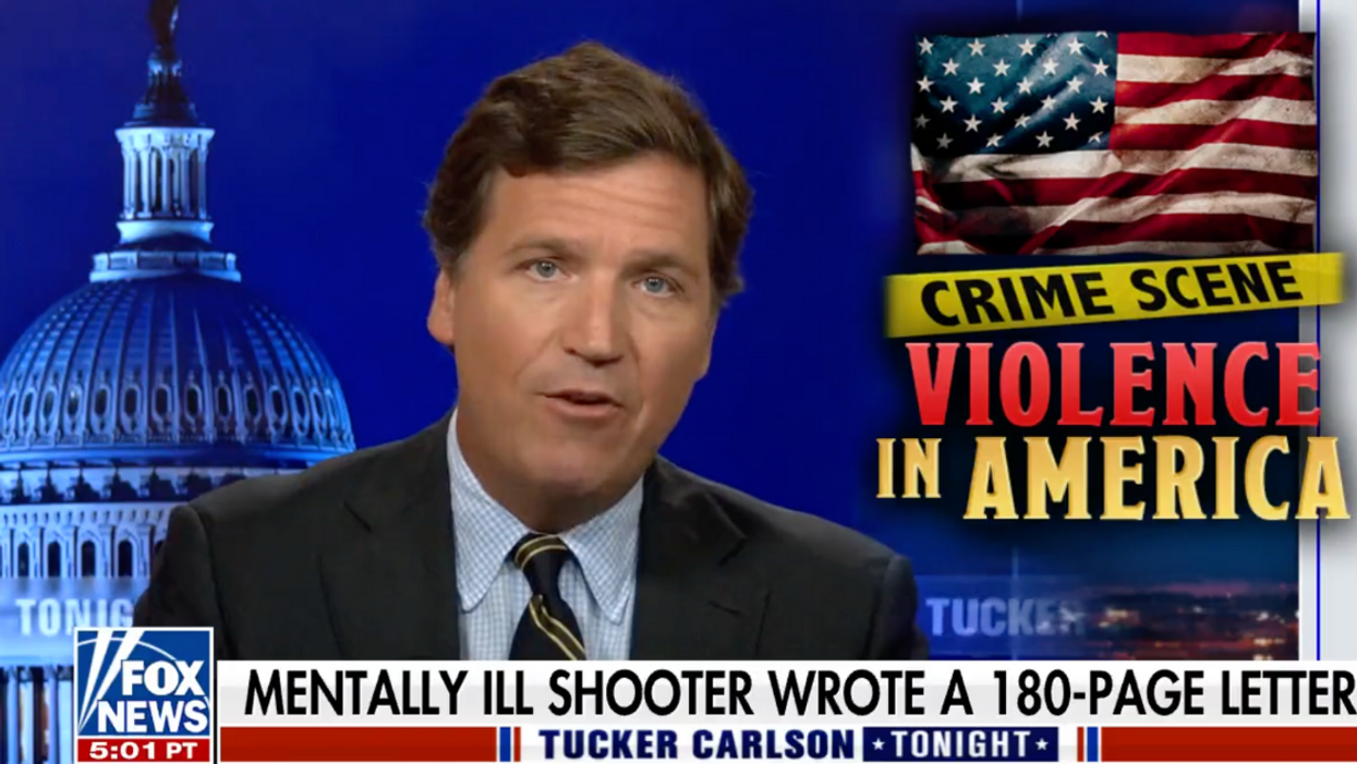 Tucker Carlson Calls Out 'Race Politics' While Conveniently Ignoring Conspiracies He's Spread