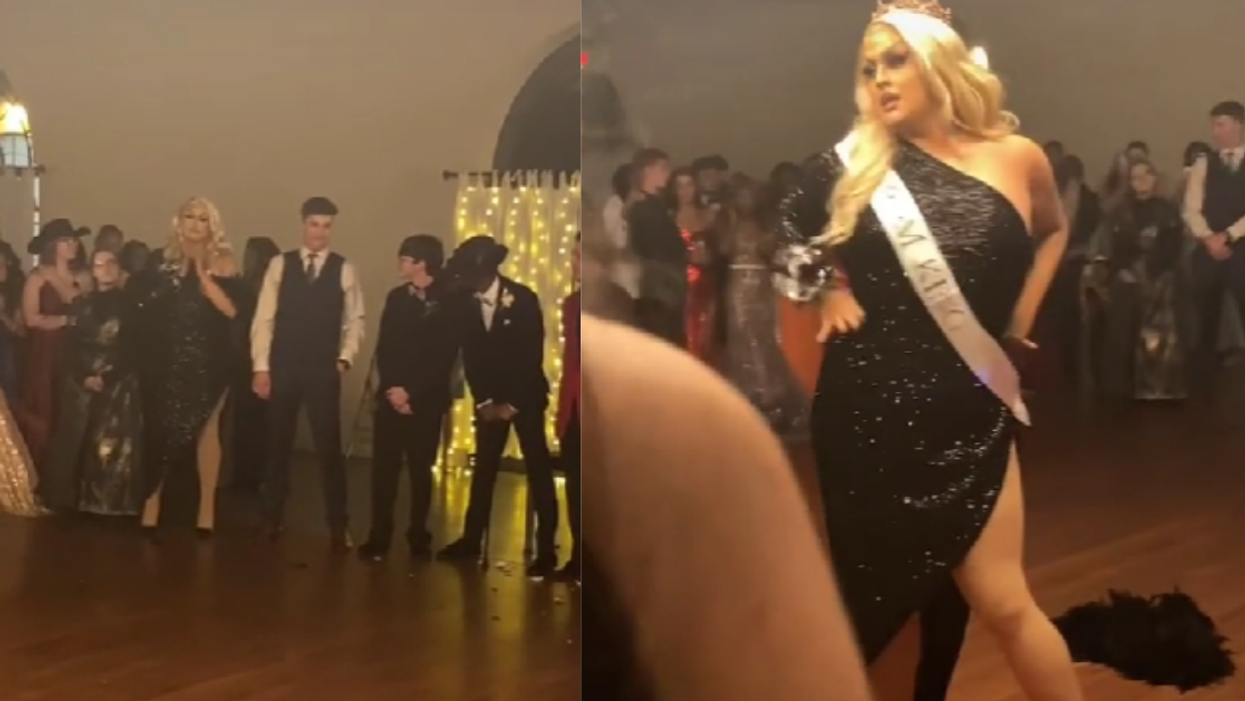 Nonbinary Indiana Teen Wins Prom King Title—And Accepts The Crown Decked Out In Glitzy Drag