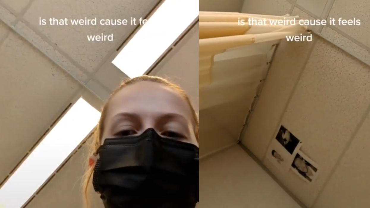 TikToker Weirded Out After Gynecologist Puts Photos Of Attractive Men On Ceiling Above Exam Table