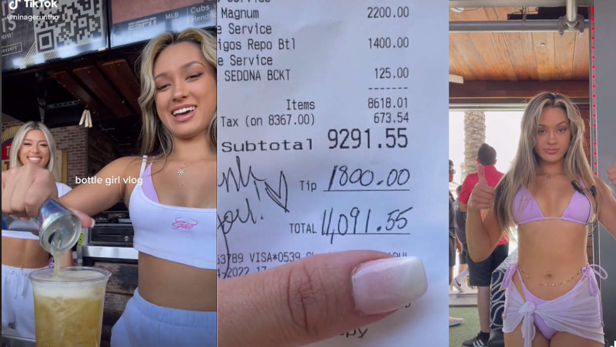 'Bottle Girl' Shares How Much She Makes In Tips In Just One Night—And BRB, Switching Careers