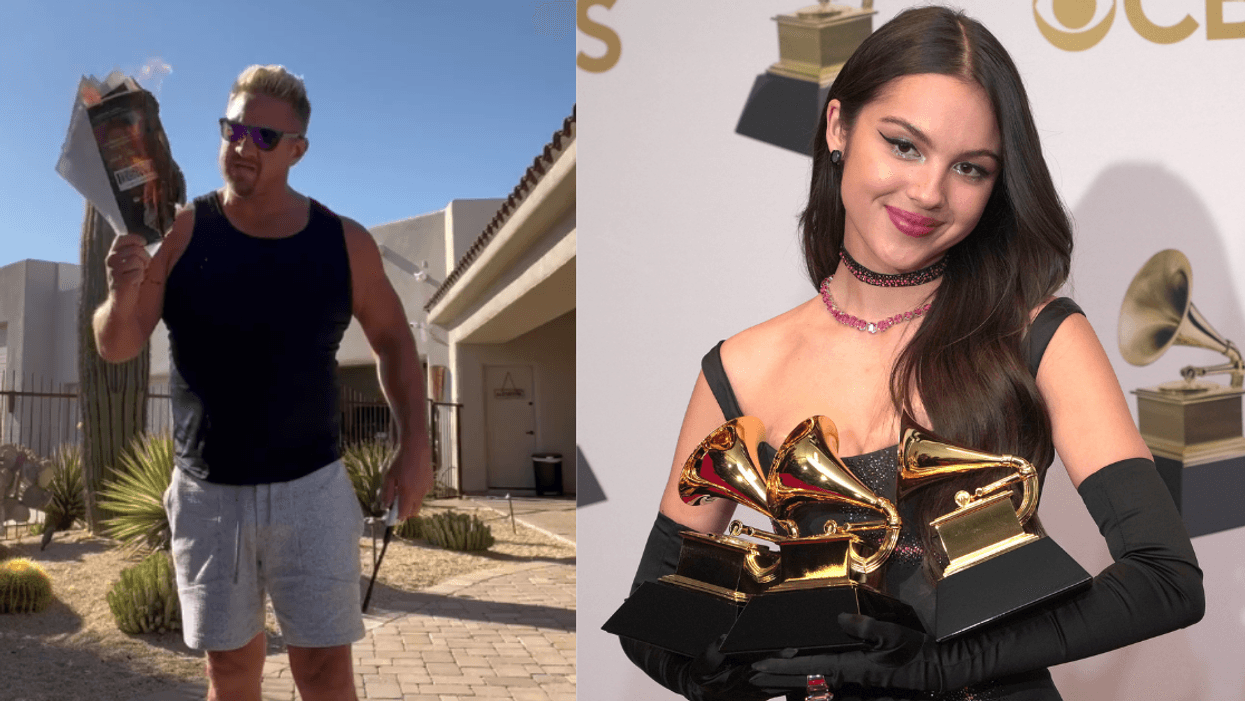 Dad Burns Daughters' $3,500 Olivia Rodrigo Tickets Over Vaccine Requirement—And Gets Scorched By Twitter