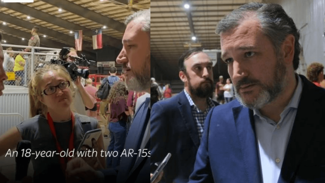 Ted Cruz Awkwardly Storms Off After British Journalist Asks Why School Shootings Only Happen In America