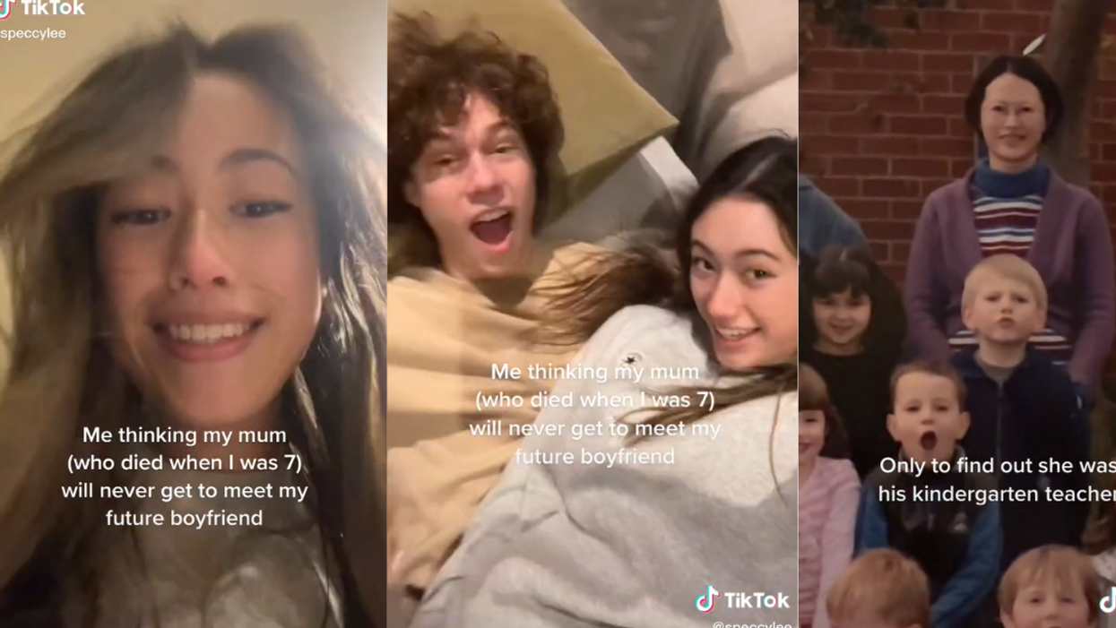 Woman Discovers Her Late Mom Was Actually Her Boyfriend's Kindergarten Teacher—And TikTok Is In Tears