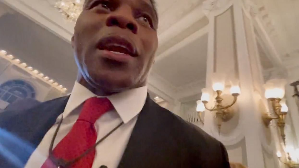 Herschel Walker Follows Up Nonsensical Solution To Gun Violence With An Even More Bonkers Take