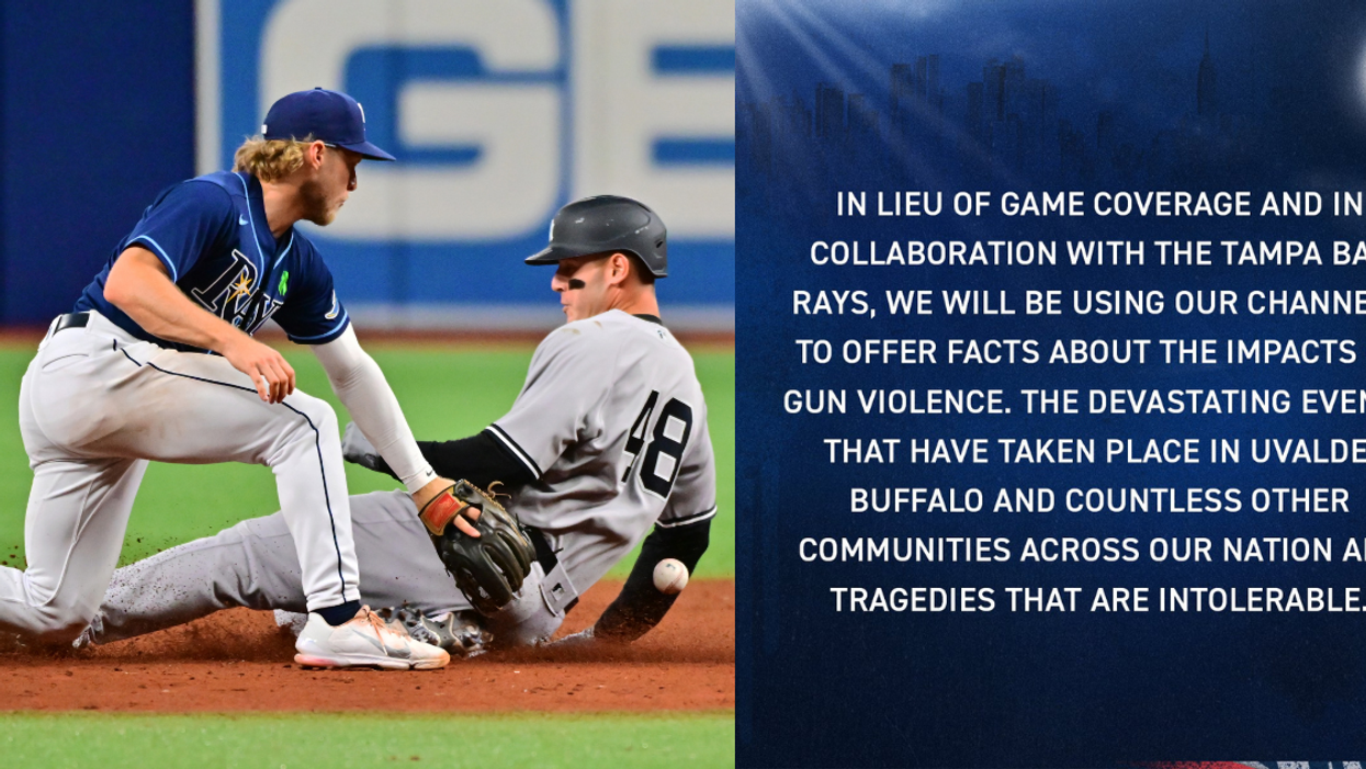 The Yankees And Rays Spent Their Entire Game Tweeting Gun Violence Statistics–And People Are Applauding
