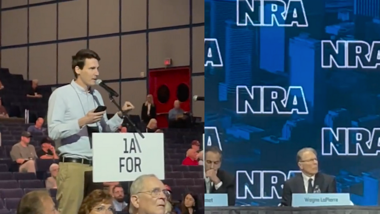 Comedian Epically Trolls NRA Head During Convention For Offering 'Thoughts And Prayers' After Mass Shooting
