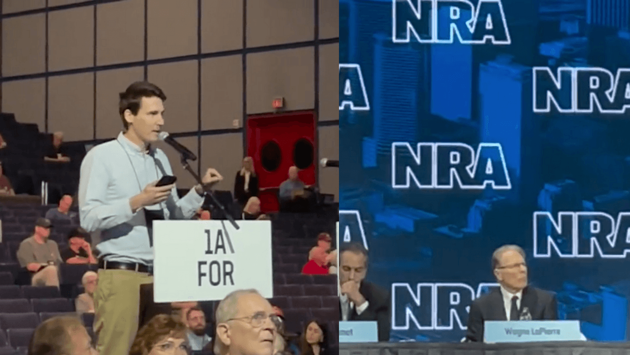 Comedian Epically Trolls NRA Head During Convention For Offering 'Thoughts And Prayers' After Mass Shooting