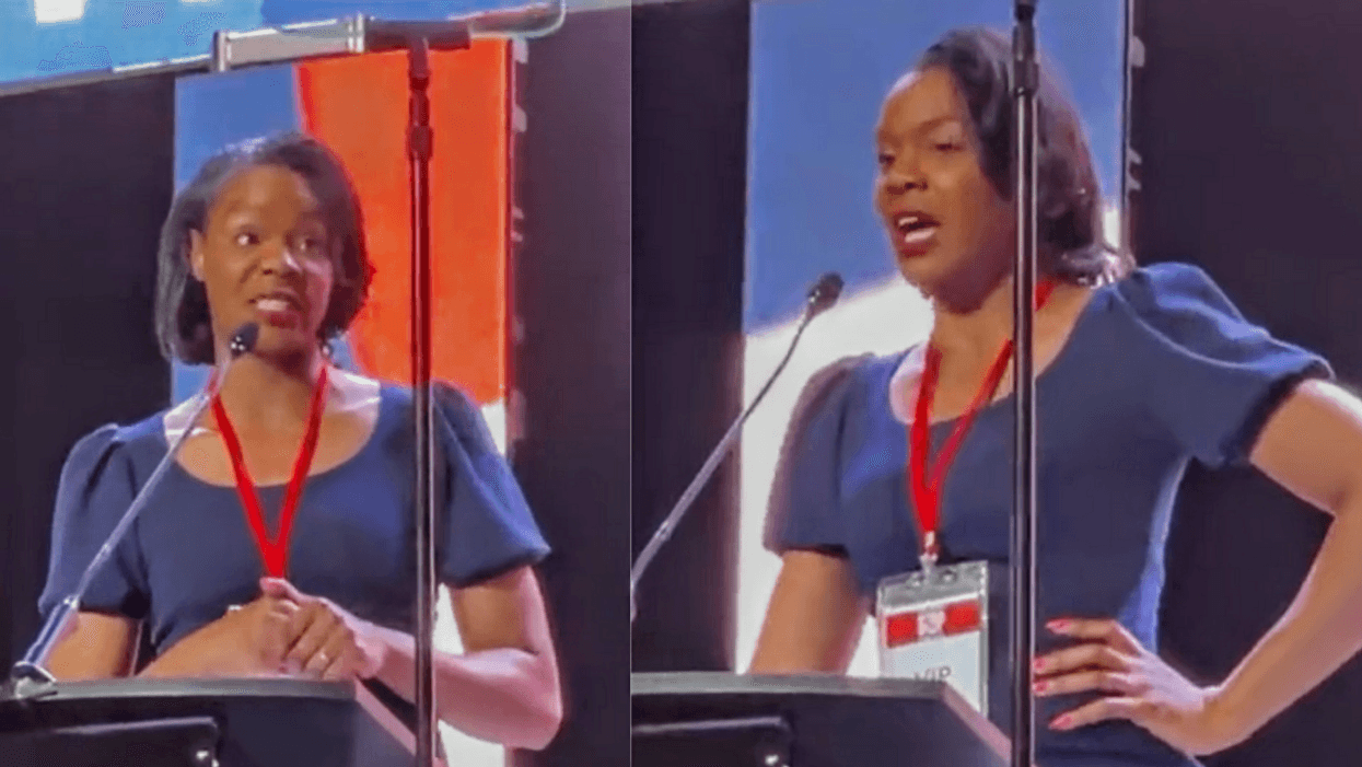 MAGA Candidate Stuns Convention Crowd By Claiming Schools Teach 5-Year-Olds How To Give Oral Sex