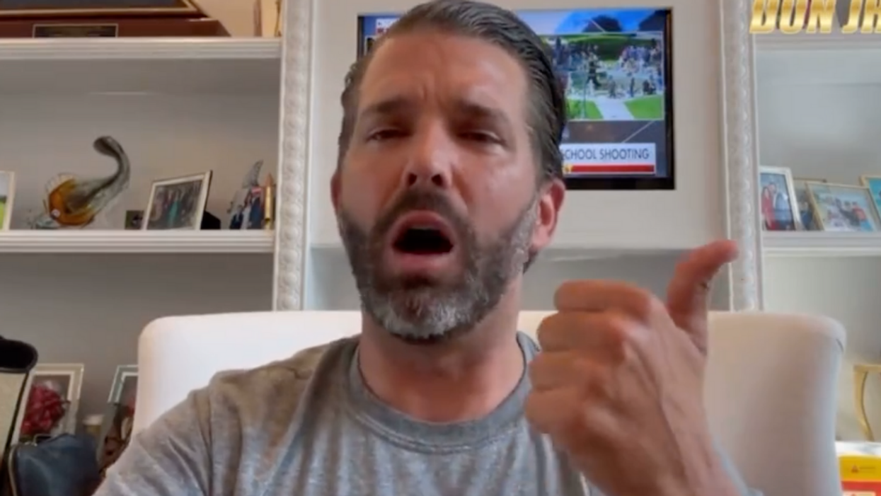 Don Jr. Says Guns Not To Blame For Uvalde Because Shooter Could've Killed 19 Kids With A 'Bat'