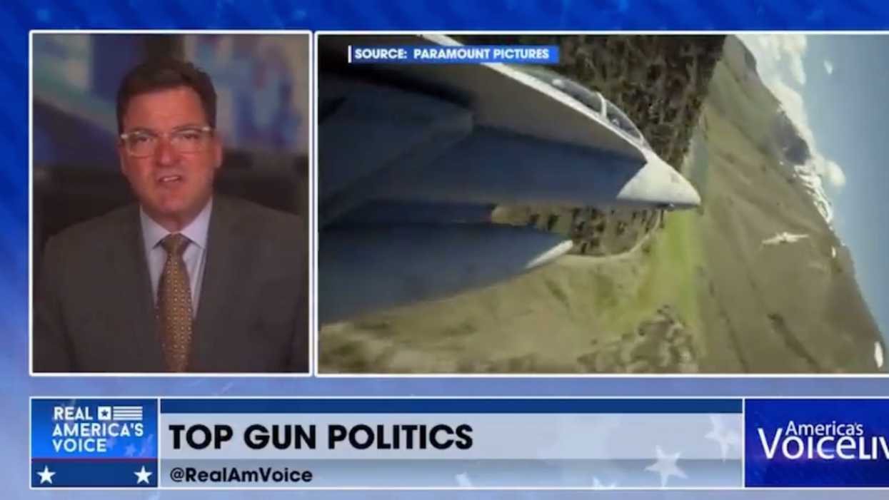 Far-Right News Host Proclaims Dems Will Lose Midterms Because 'Top Gun: Maverick' Did Well At Box Office