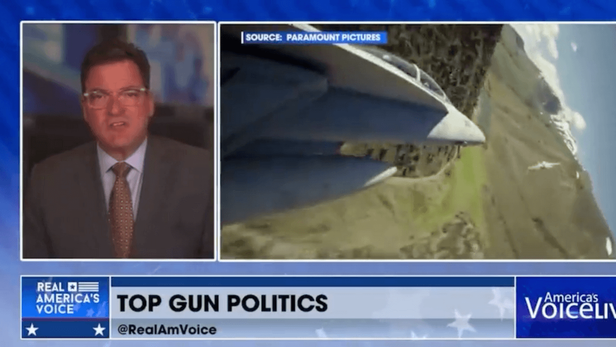 Far-Right News Host Proclaims Dems Will Lose Midterms Because 'Top Gun: Maverick' Did Well At Box Office