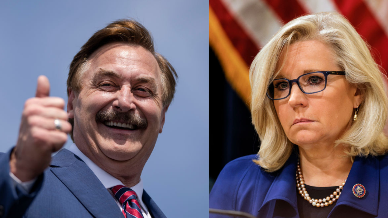 Liz Cheney Says What We're All Thinking About Mike Lindell After He Accuses Wyoming Of Massive Voter Fraud