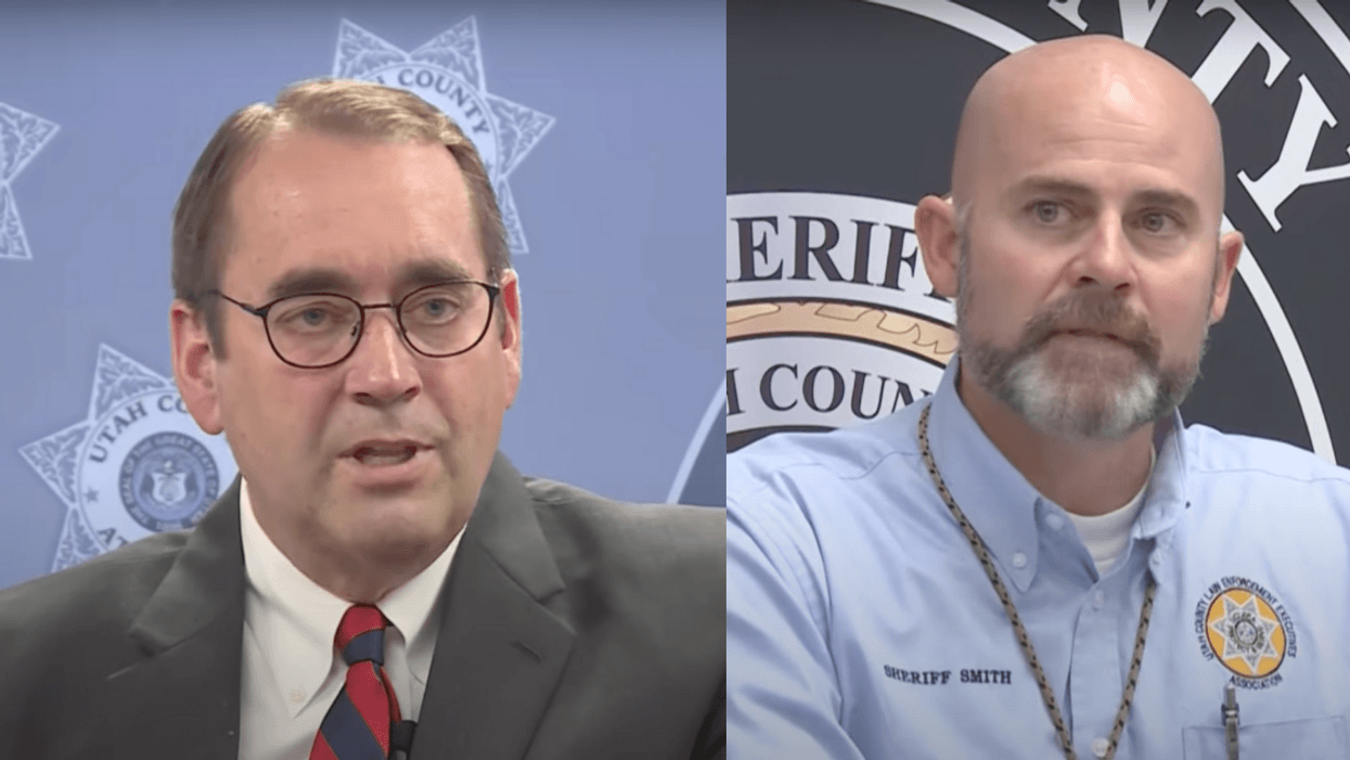 Utah County Attorney Demands QAnon Sheriff Resign For Accusing Him Of 'Cannibalizing' Children