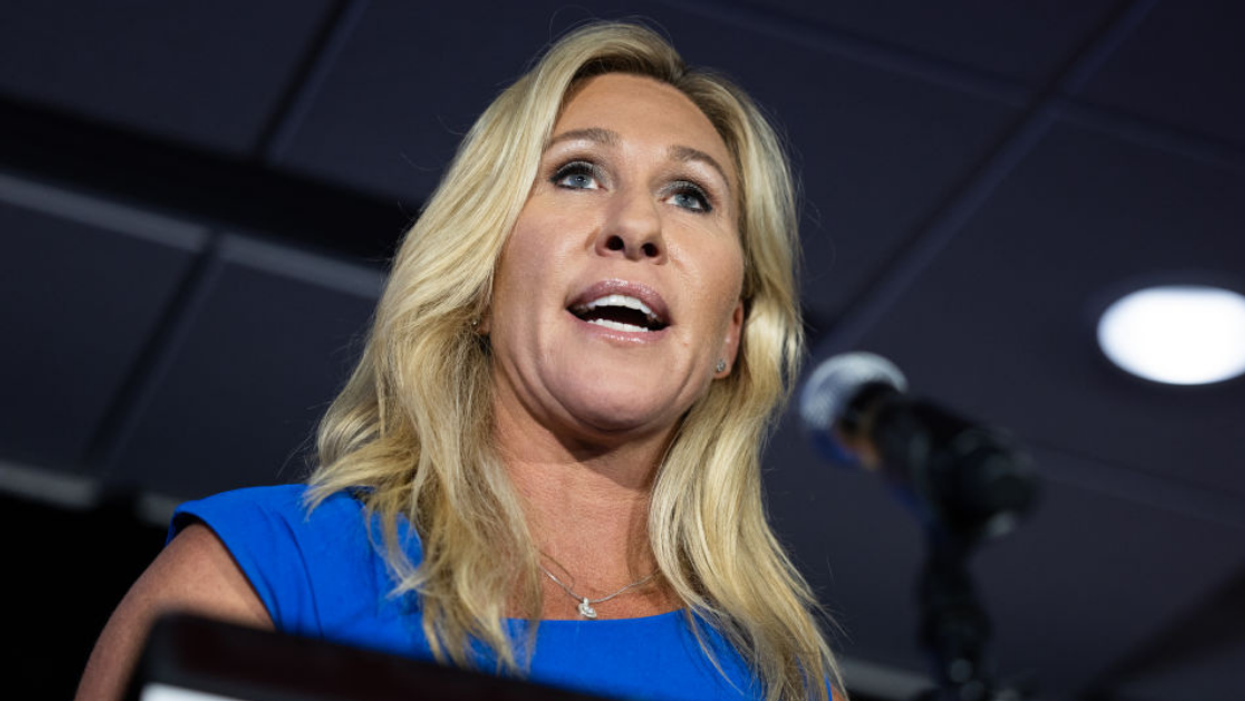 MTG Instantly Fact-Checked After Complaining Military Only Gets One Day And Pride Gets A Month