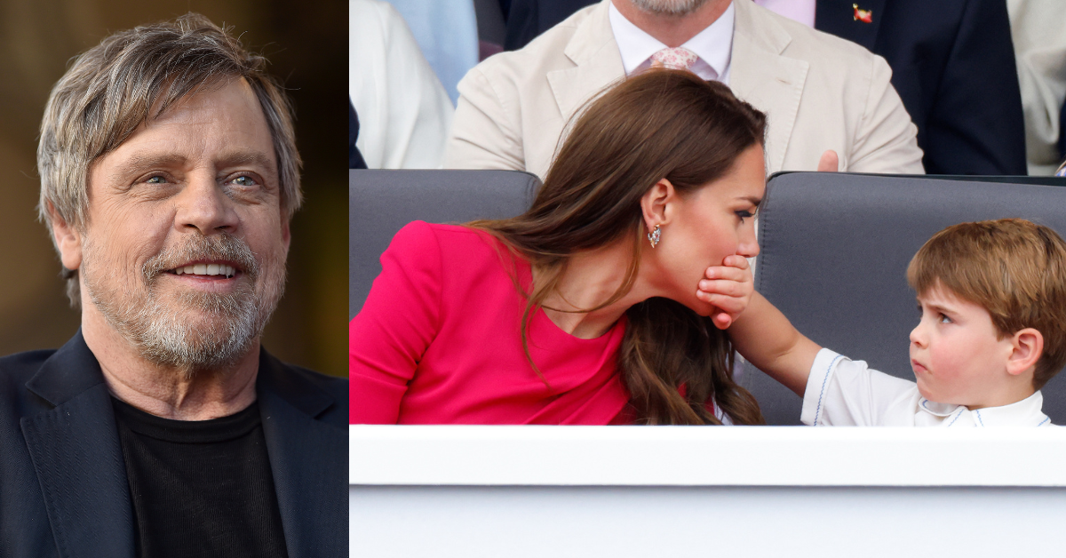 Mark Hamill's Warning To Kate Middleton Over Prince Louis' Latest Antics Is Hilariously On Point