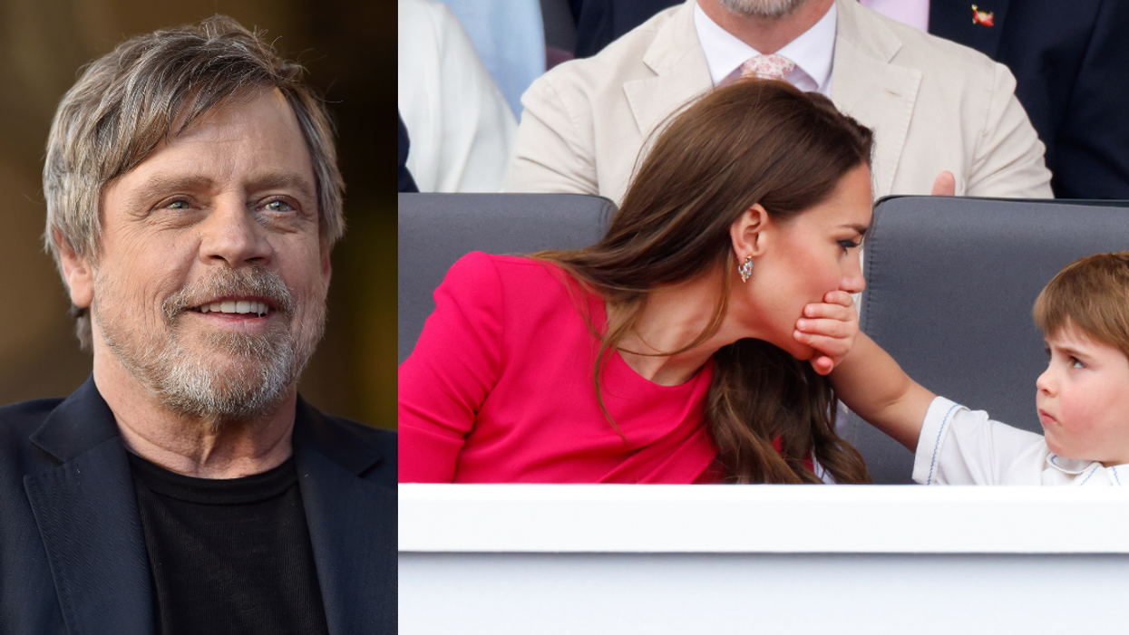 Mark Hamill's Warning To Kate Middleton Over Prince Louis' Latest Antics Is Hilariously On Point