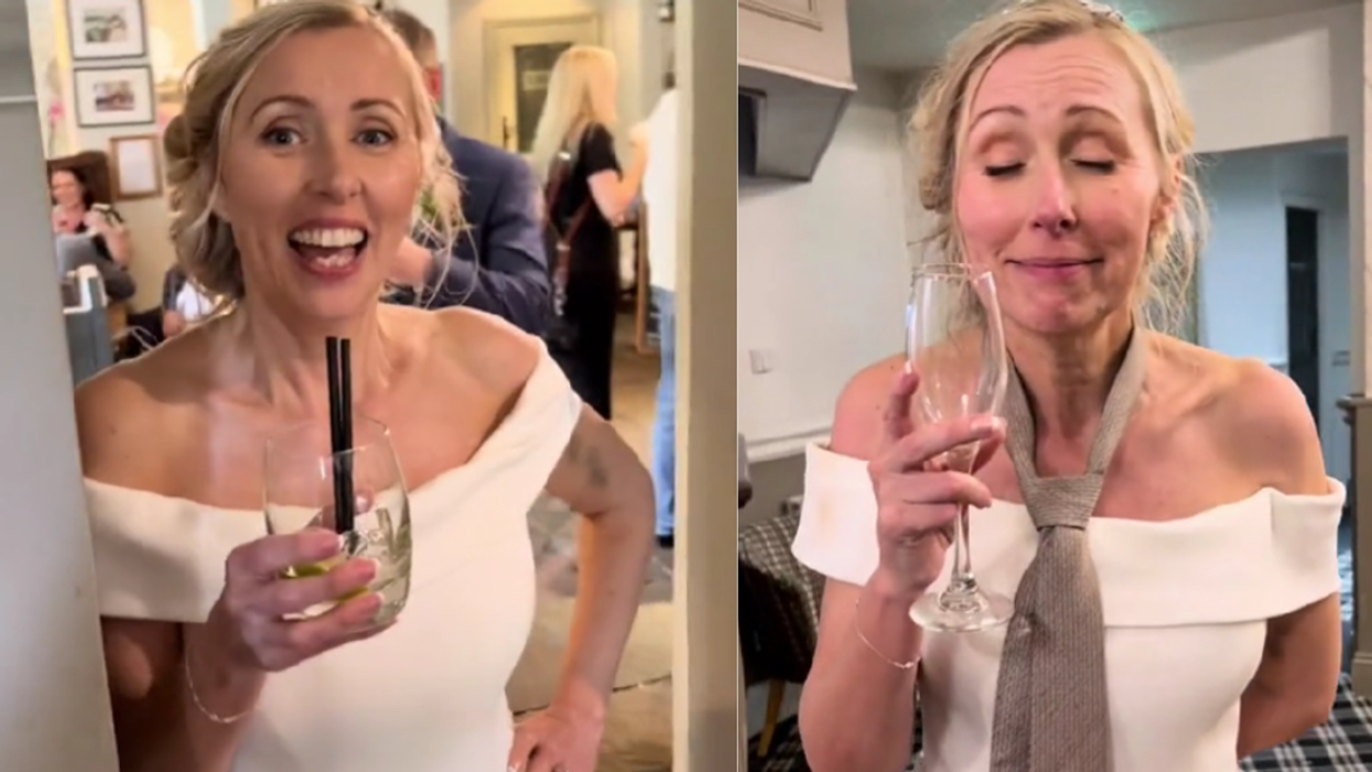 Members Of Wedding Party Document Their First And Last Drinks In Hilarious Viral TikTok