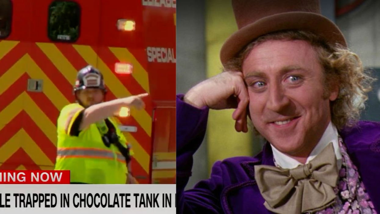 Two People Had To Be Rescued After Falling Into Tank Of Chocolate At Pennsylvania M&M Factory