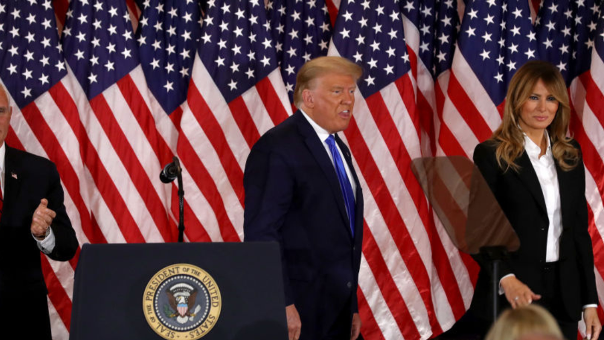 Photos Of Trump's Campaign Team On Election Night 2020 Show They All Knew He Was Losing