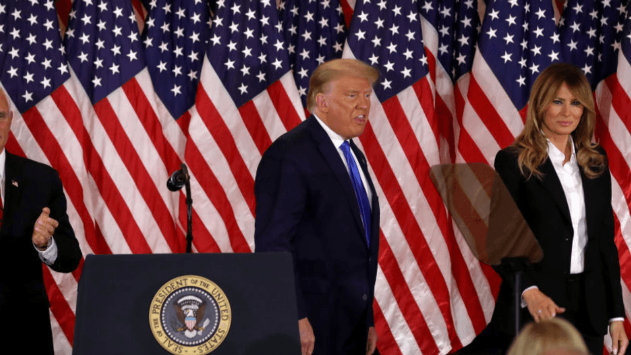 Photos Of Trump's Campaign Team On Election Night 2020 Show They All Knew He Was Losing