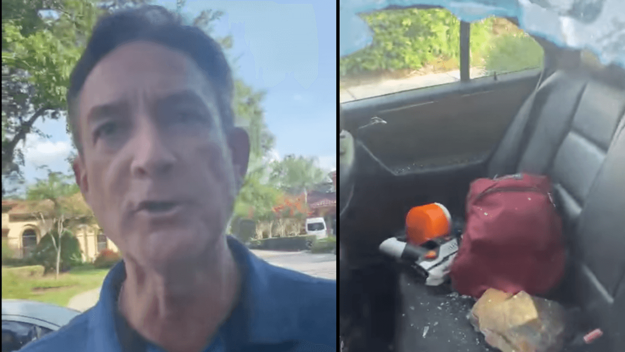 Two White Florida Men Arrested After Hurling Massive Rock Through Window Of Black Teen's Car