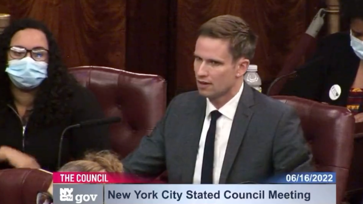 Gay NYC Council Member Perfectly Shames GOP Colleague For Calling LGBTQ+ People 'Groomers'