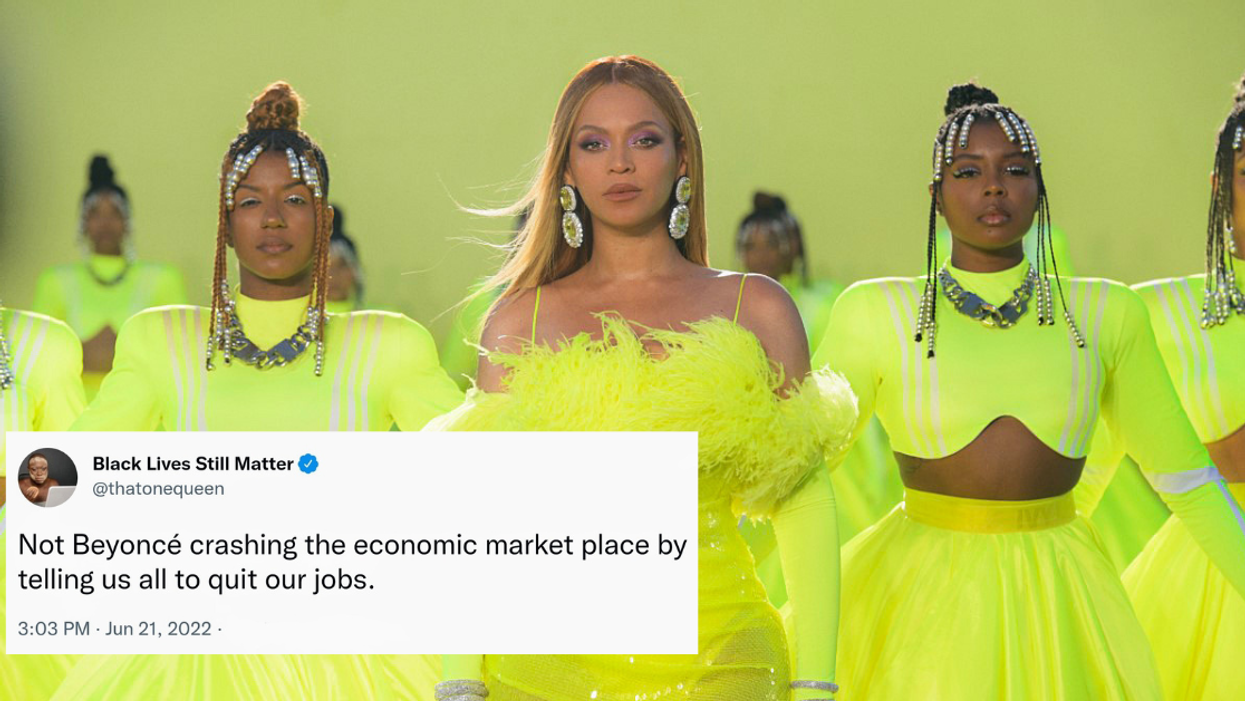 Beyoncé Fans Are Pretty Sure She Just Told Everyone To 'Quit Your Job' With Her New Song—And They Are All About It