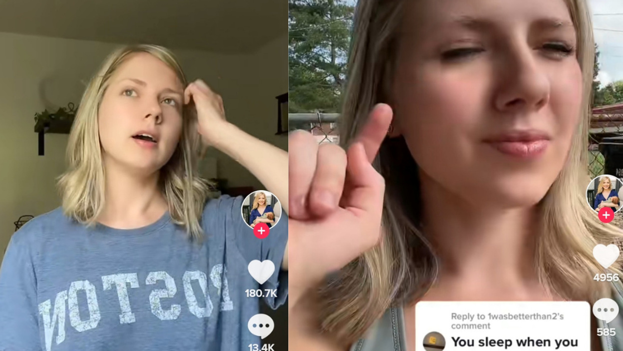 New Mom Sparks Debate After Calling Out Babysitter For Falling Asleep While Watching Her Baby