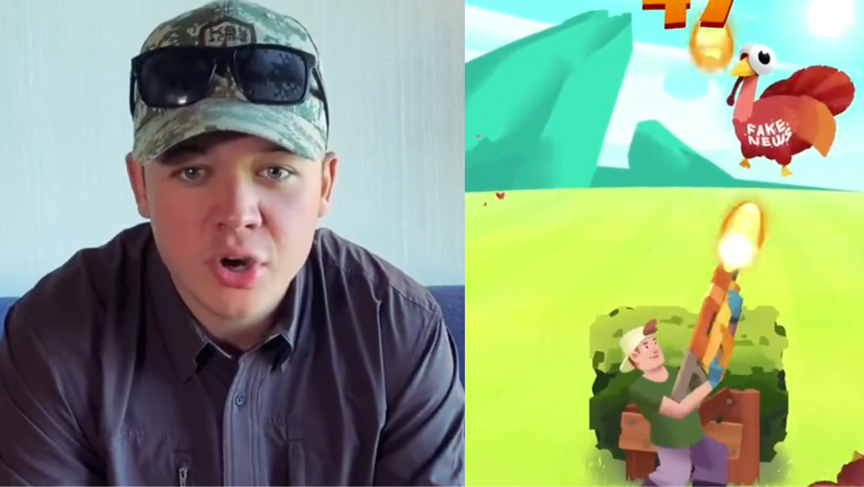 Kyle Rittenhouse Sparks Outrage By Releasing Video Game Where Players Shoot 'Fake News Turkeys'