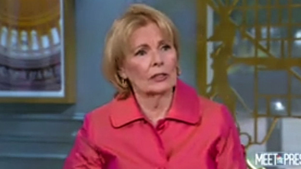 Chuck Todd Laughs In Peggy Noonan's Face For Suggesting GOP Should 'Change Itself' After Roe Ruling