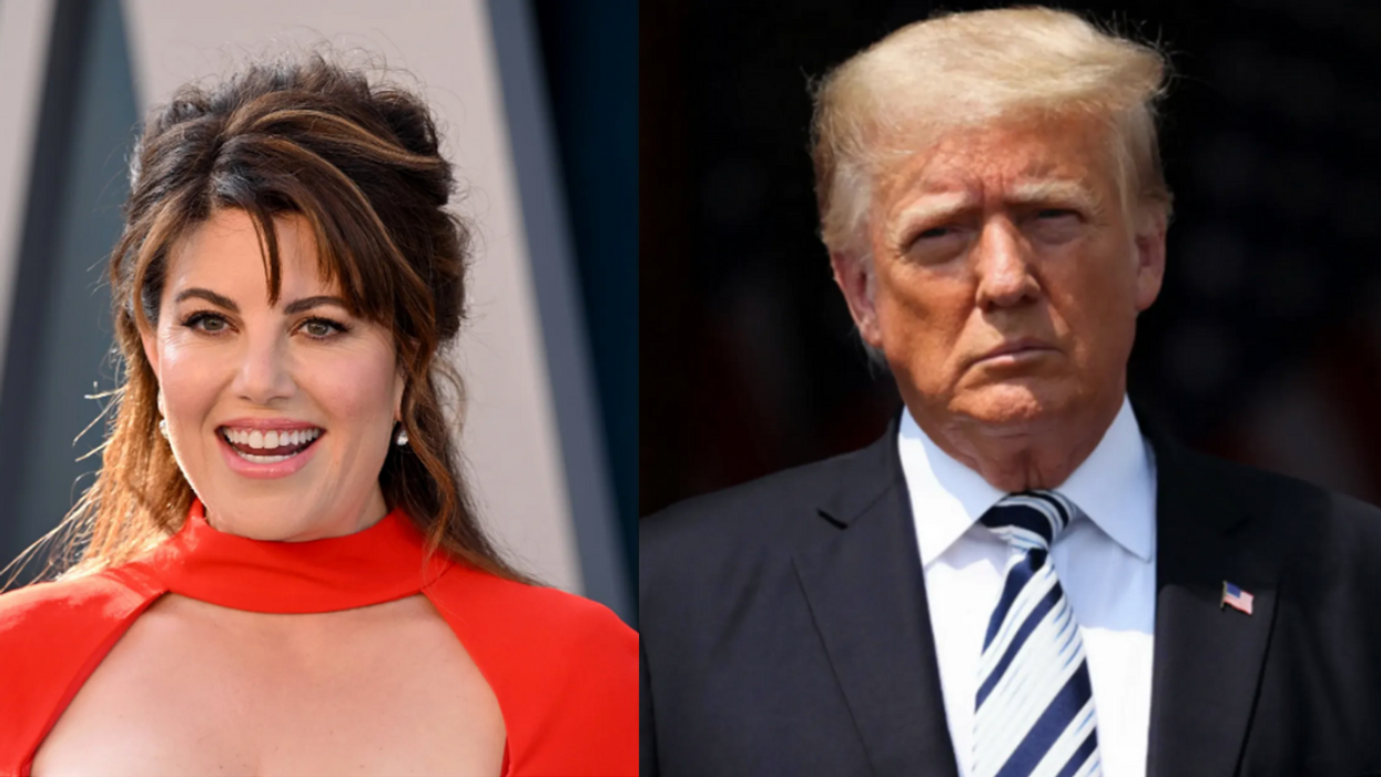 Monica Lewinsky Just Used The 'Distracted Boyfriend' Meme To Perfectly Roast Trump Over Latest Jan. 6 Revelations