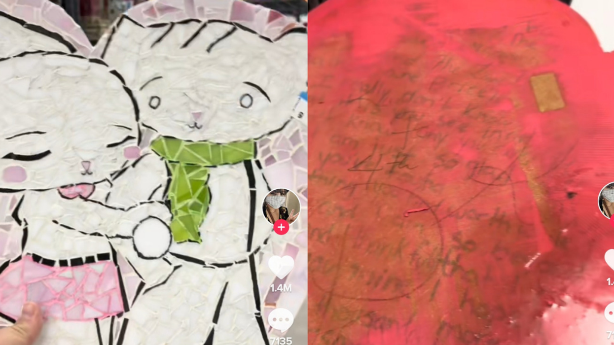 Woman Stunned To Find Handmade Gift She Gave Ex-Boyfriend 10 Years Ago For Sale At Goodwill