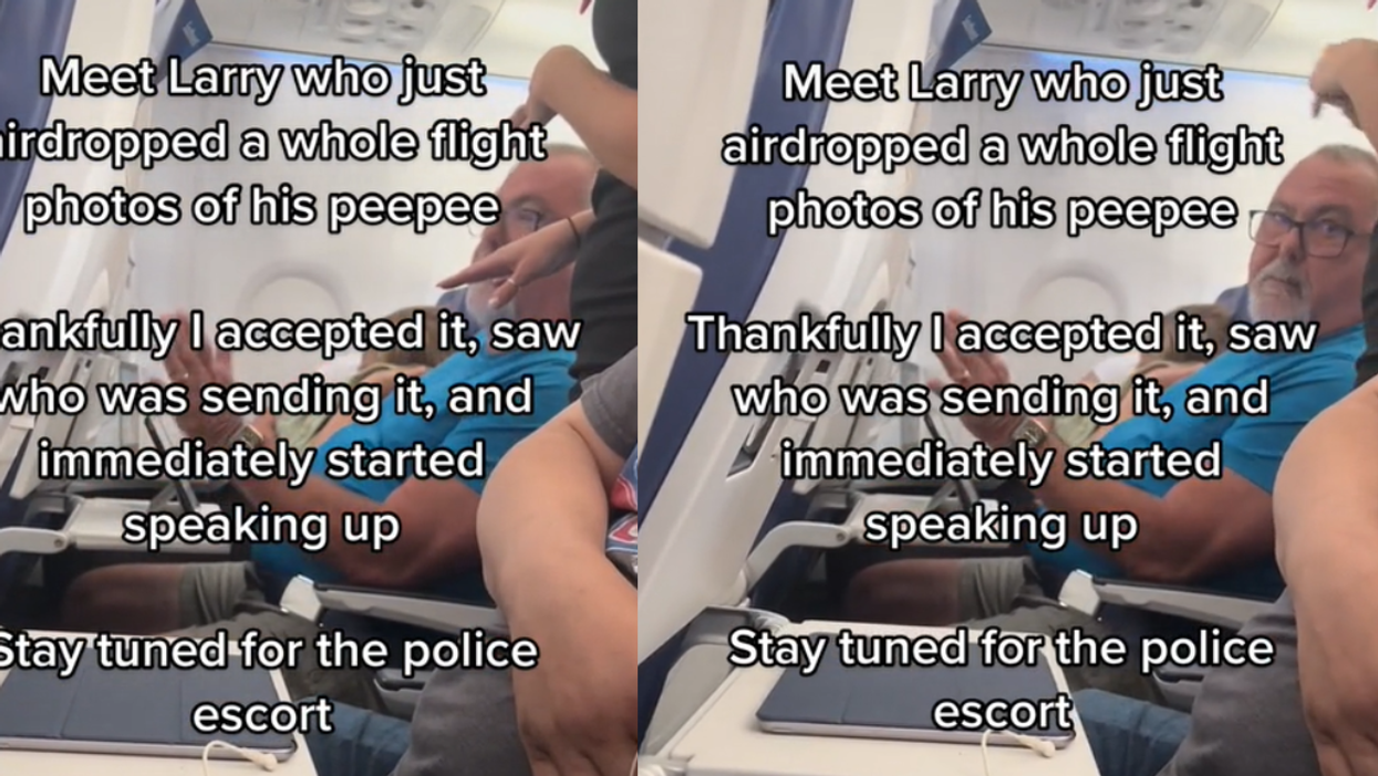 Man Arrested After TikToker Calls Him Out For Airdropping His Nude Pics To Strangers On Flight