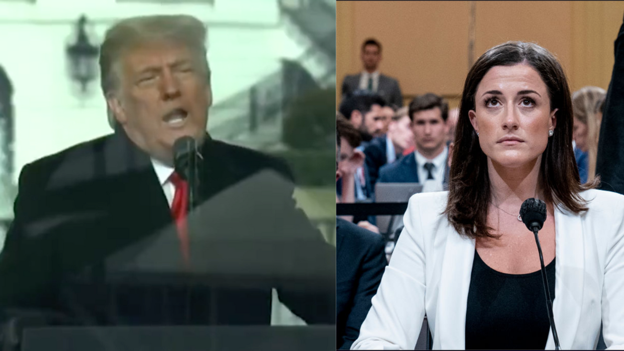 Damning Supercut Of Trump's Jan. 6 Speech Certainly Seems To Back Up Witness' Testimony